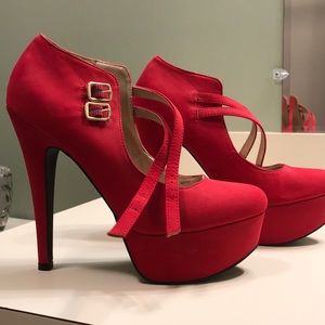 Charlotte Russe Red Heels
